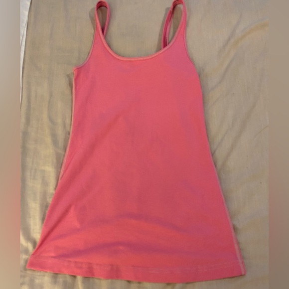 Lululemon Daily Tank Wee Stripe Dune Flash Pink - Picture 12 of 13